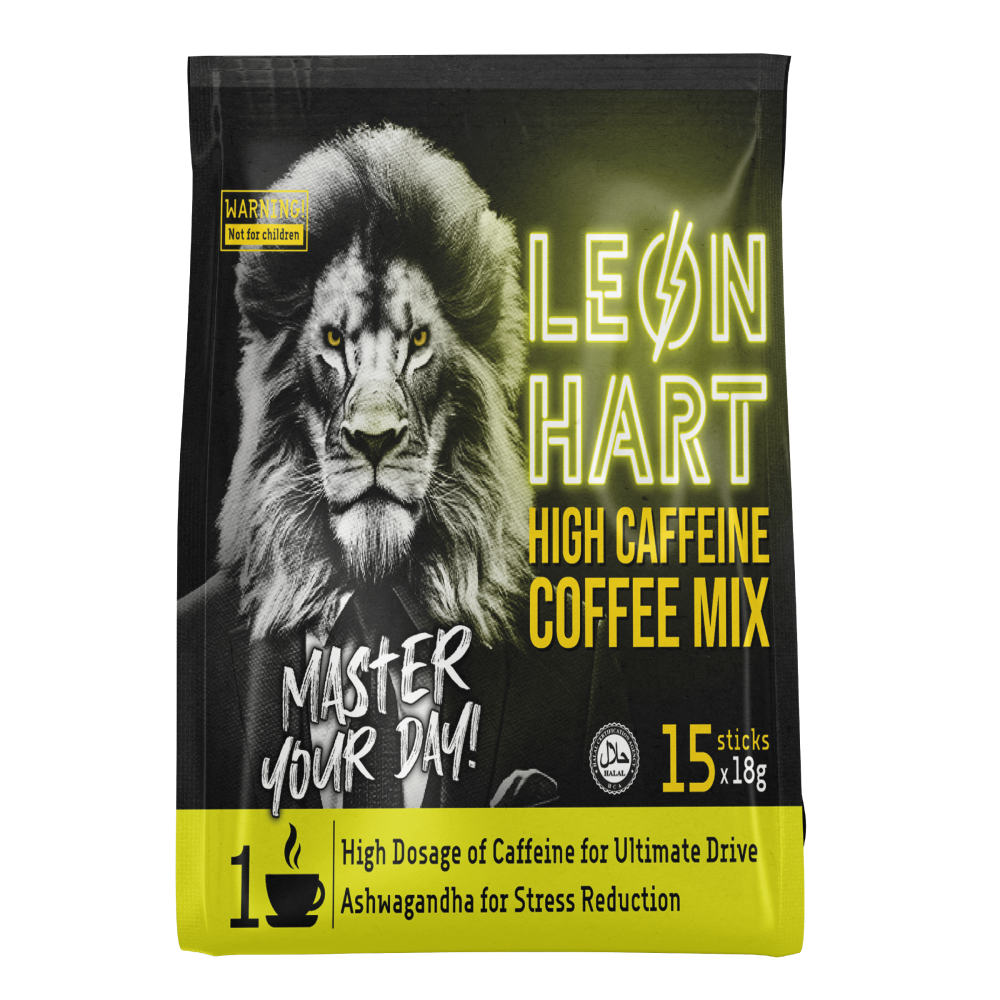 LEONHART HIGH CAFFEINE COFFEE MIX - 15-STICK
